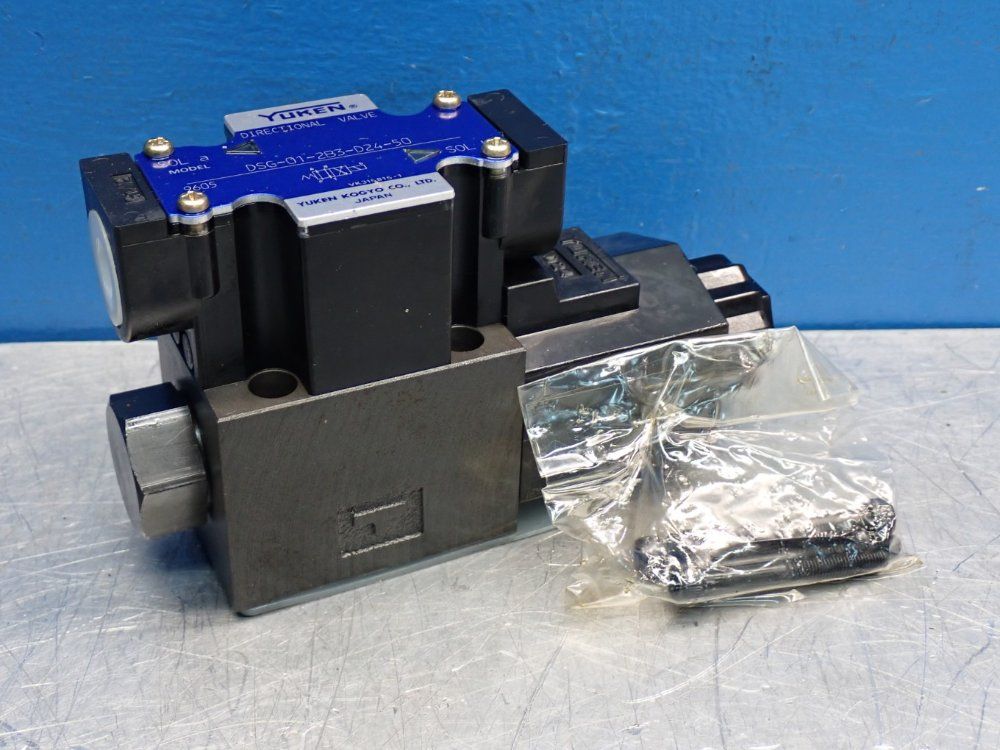 Yuken Kogyo Directional Hydraulic Solenoid Valve Dsg-01 Series - Dsg-01-2b3-d24-50