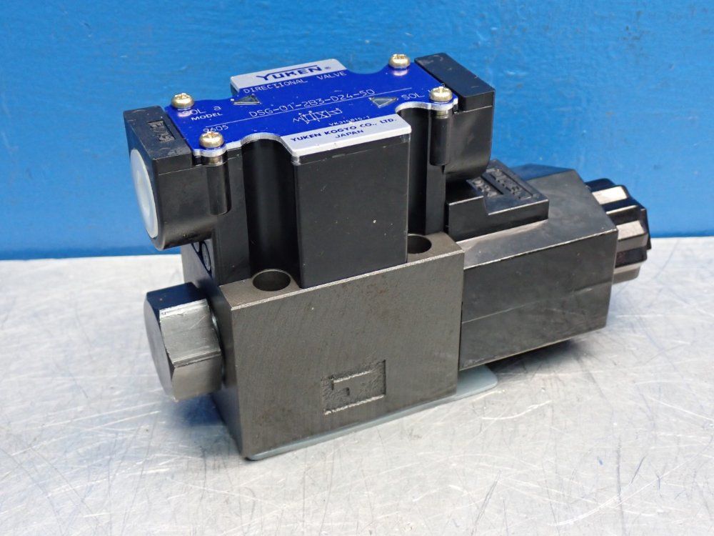 Yuken Kogyo Directional Hydraulic Solenoid Valve Dsg-01 Series - Dsg-01-2b3-d24-50