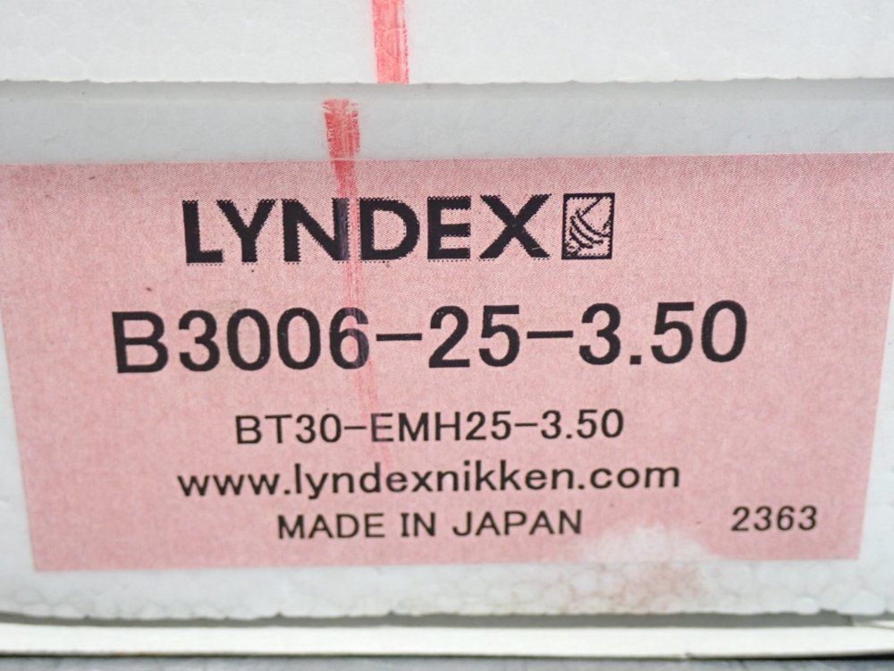Lyndex Corp 25mm Bt30 25mm End Mill Holder - B3006-25-3.50