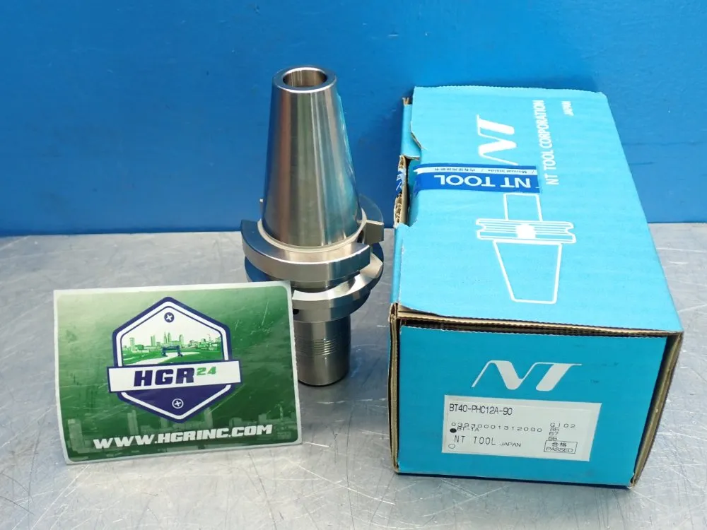 Nt Tool Corp Bt40 Power Hydro Chuck - Bt40-phc12a-90