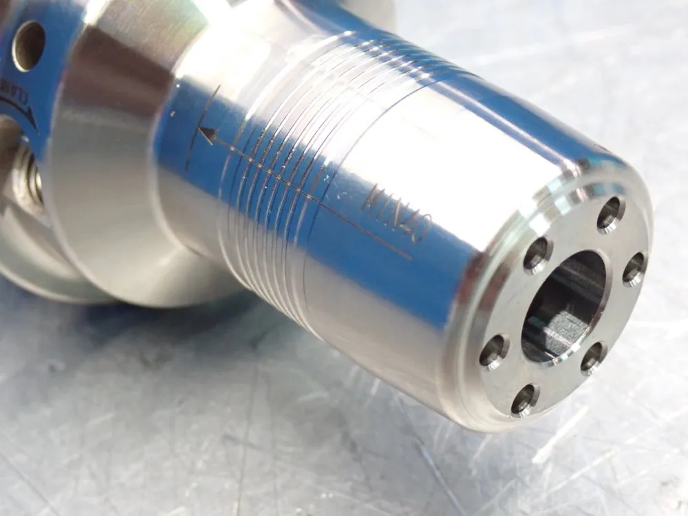 Nt Tool Corp Bt40 Power Hydro Chuck - Bt40-phc12a-90