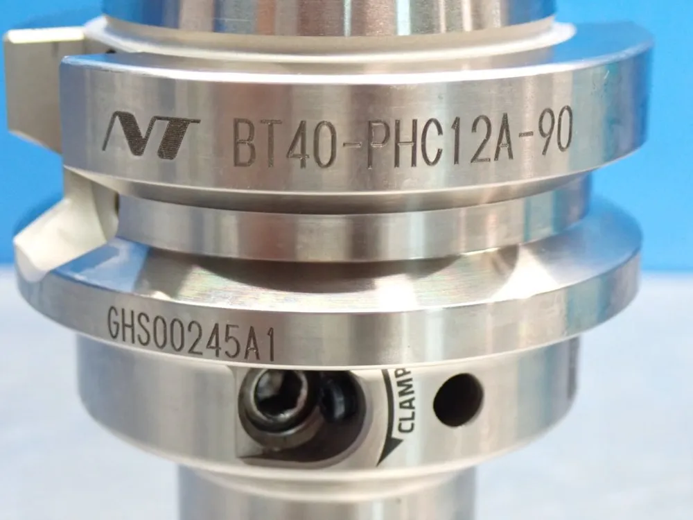 Nt Tool Corp Bt40 Power Hydro Chuck - Bt40-phc12a-90