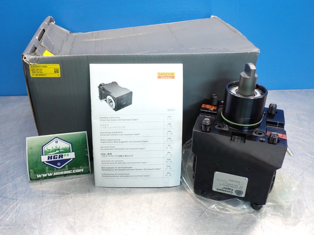 Sandvik Driven Machine Tool Holder - C4-dni-ms60a-e