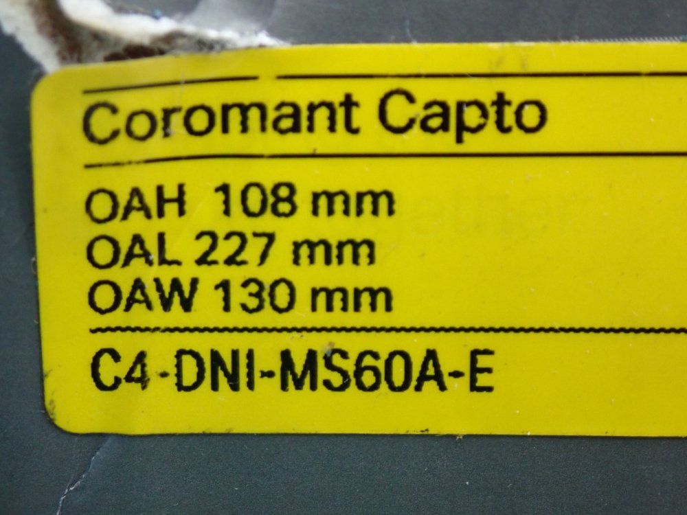 Sandvik Driven Machine Tool Holder - C4-dni-ms60a-e