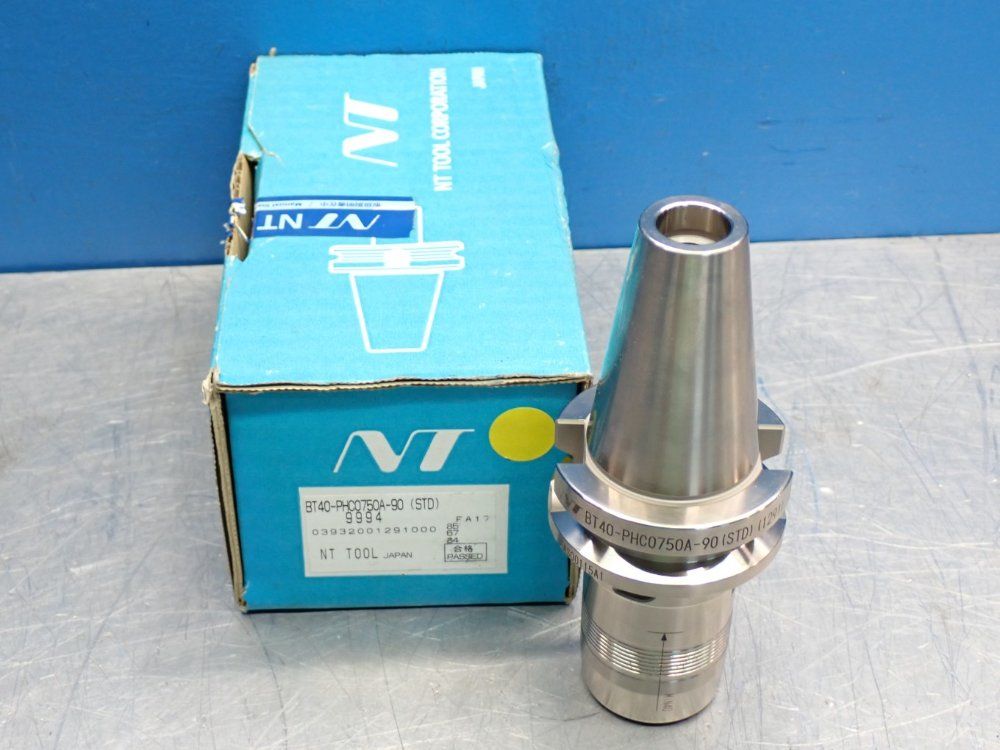 Nt Tool Corp Hydro Chuck - Bt40-phc0750a-90