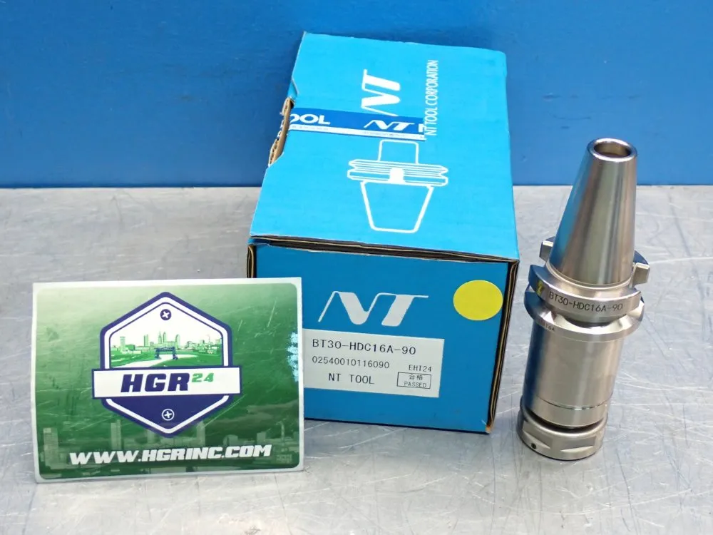 Nt Tool Corp Collet Chuck Unit - Bt30-hdc16a-90