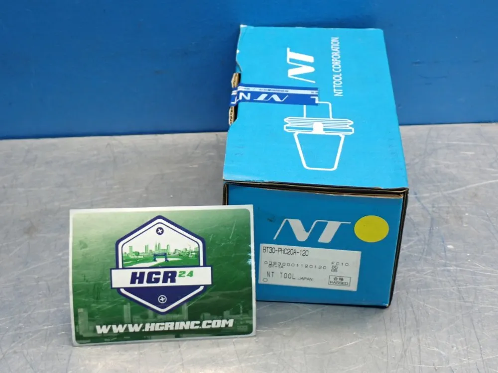 Nt Tool Corp Power Hydro Chuck Unit - Bt30-phc20a-120
