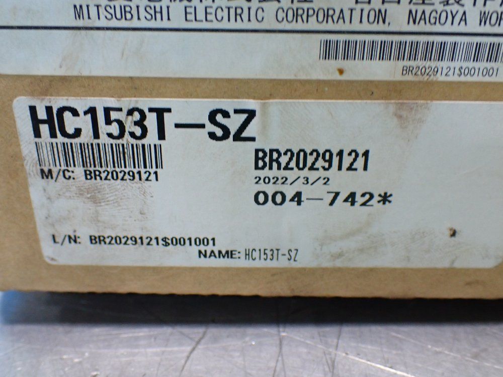 Mitsubishi 3000rpm Ac Servo Motor - Hc153t-sz