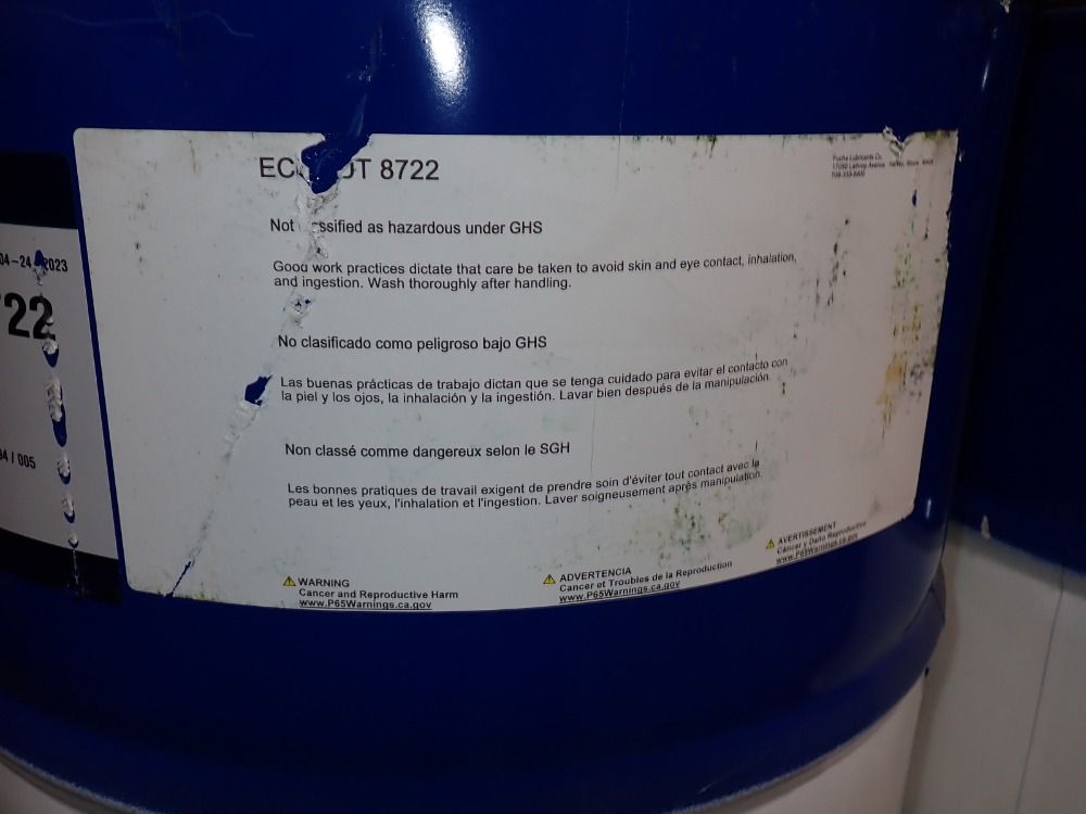 Fuchs Ecocut 8722 Cutting Fluid