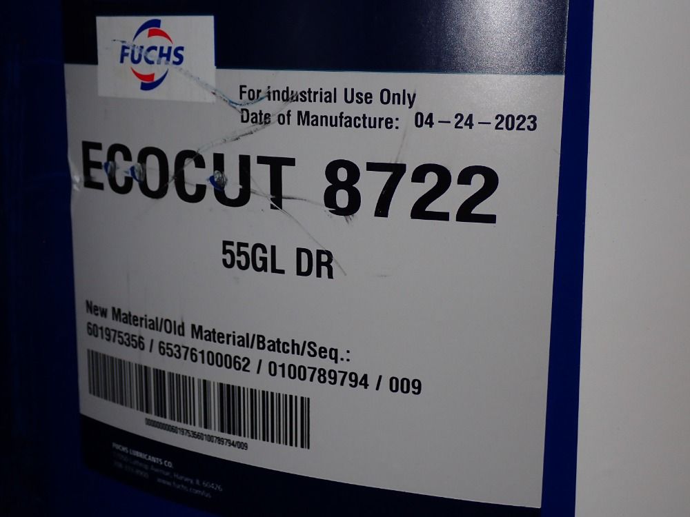 Fuchs Ecocut 8722 Cutting Fluid