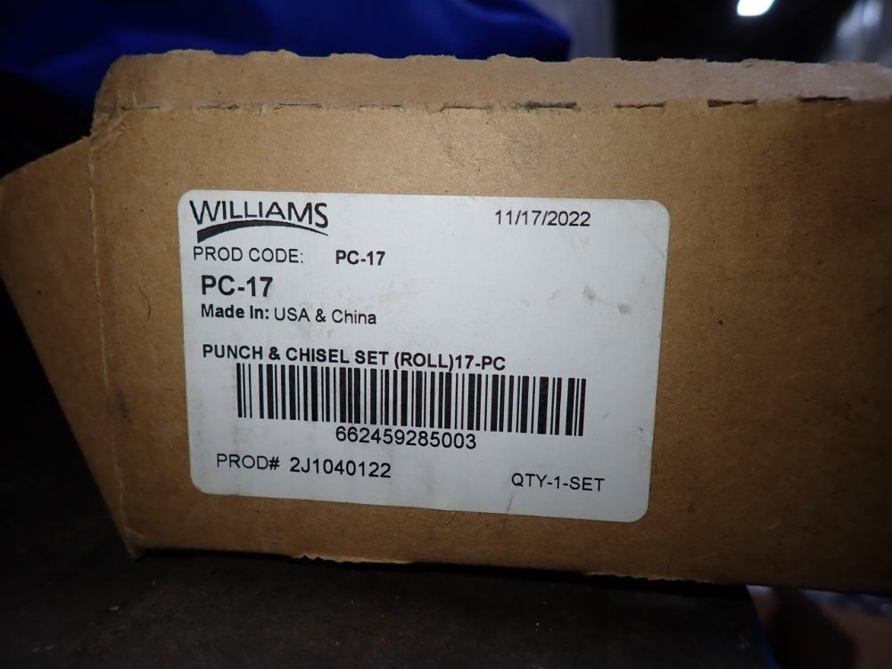 Williams Punch  Chisel Set