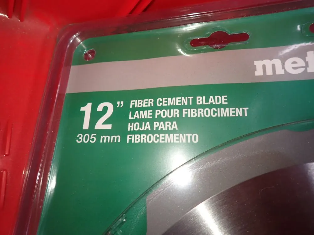 Metabo 12" Fiber Cement Blades - 18109m