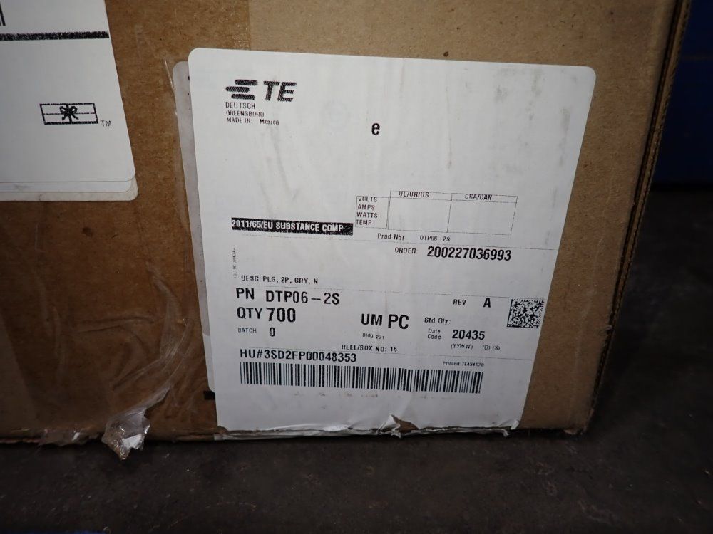 Deutsch Connectors - Dtp06-2s