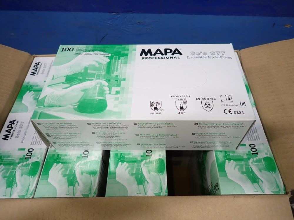 Mapa Professional Small Disposable Gloves - Solo 977