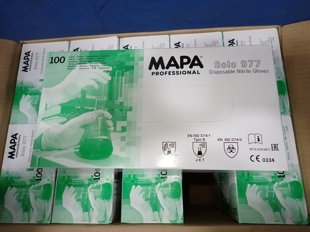 Mapa Professional Small Disposable Gloves - Solo 977