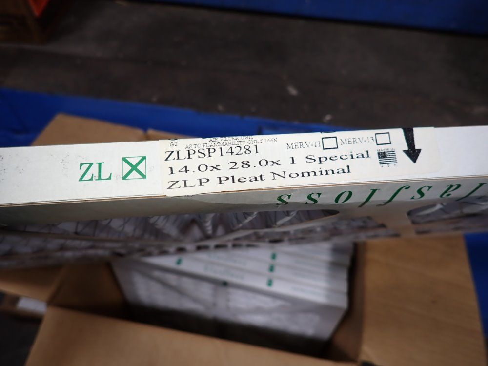 Glasfloss Industries 14"x28"x1" Filters - Zlpsp14281