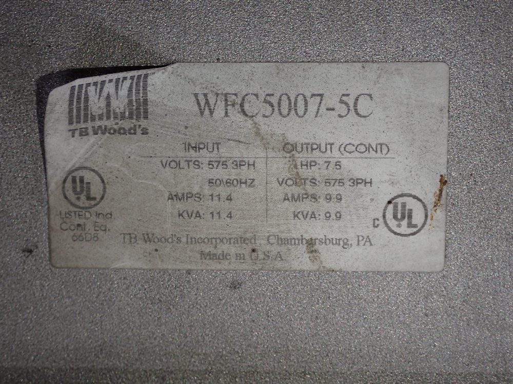 Tb Woods Wfc5007-5c Ac Inverter - Wfc5007-5c