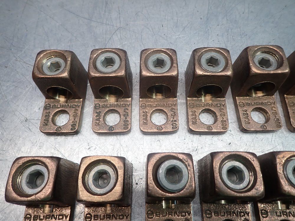 Burndy 21 Pc Copper Terminal Lug - Ka34