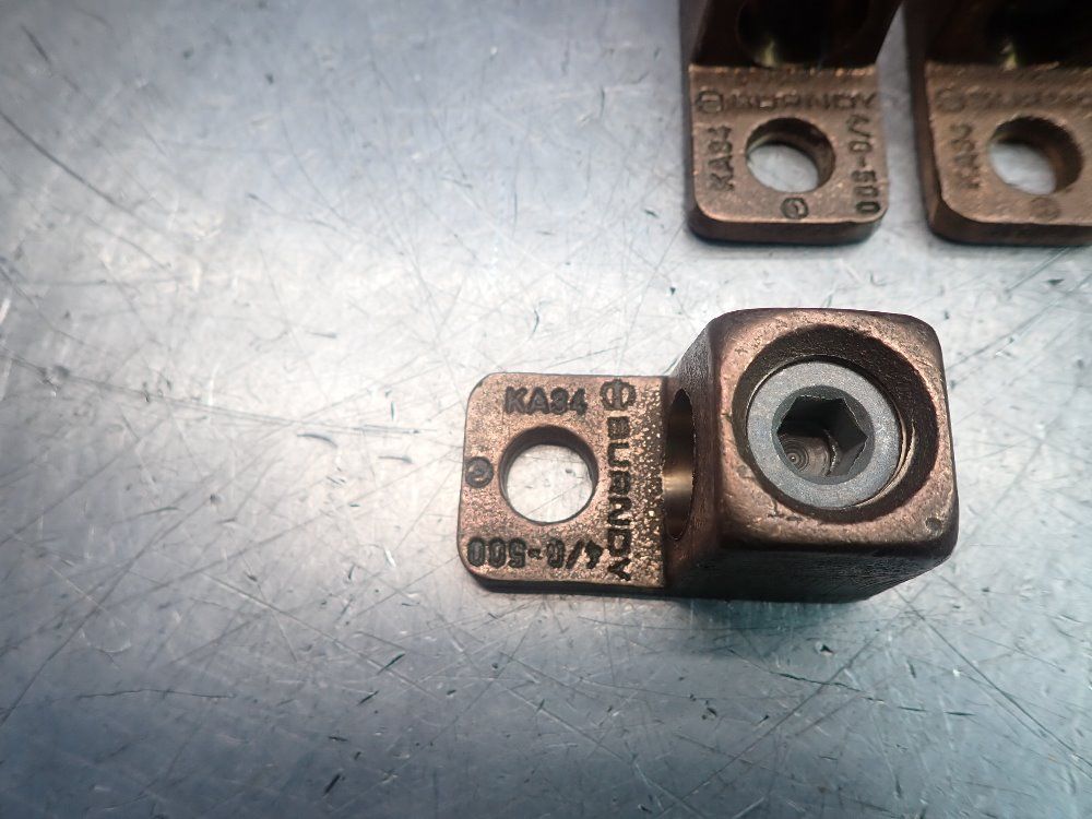 Burndy 21 Pc Copper Terminal Lug - Ka34