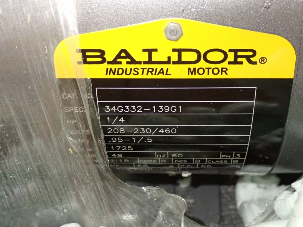 Baldor 1/4 Hp Motor