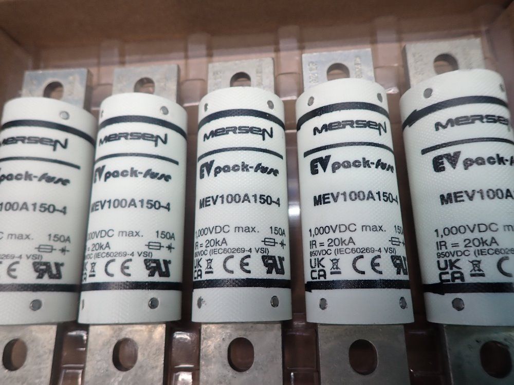 Mersen Ferraz Shawmut 1000 Vdc Max, 8 - 600a Battery Pack Fuses (box Of 5) - Mev100a150-4