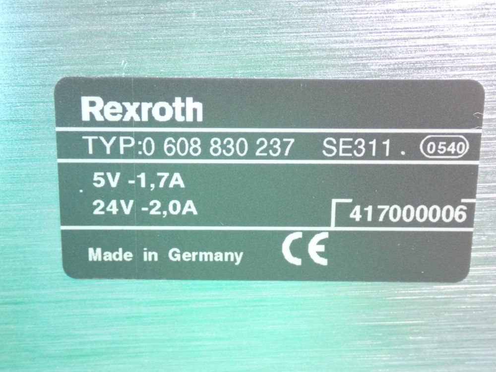 Rexroth Tightening Controller Module - 0608830237