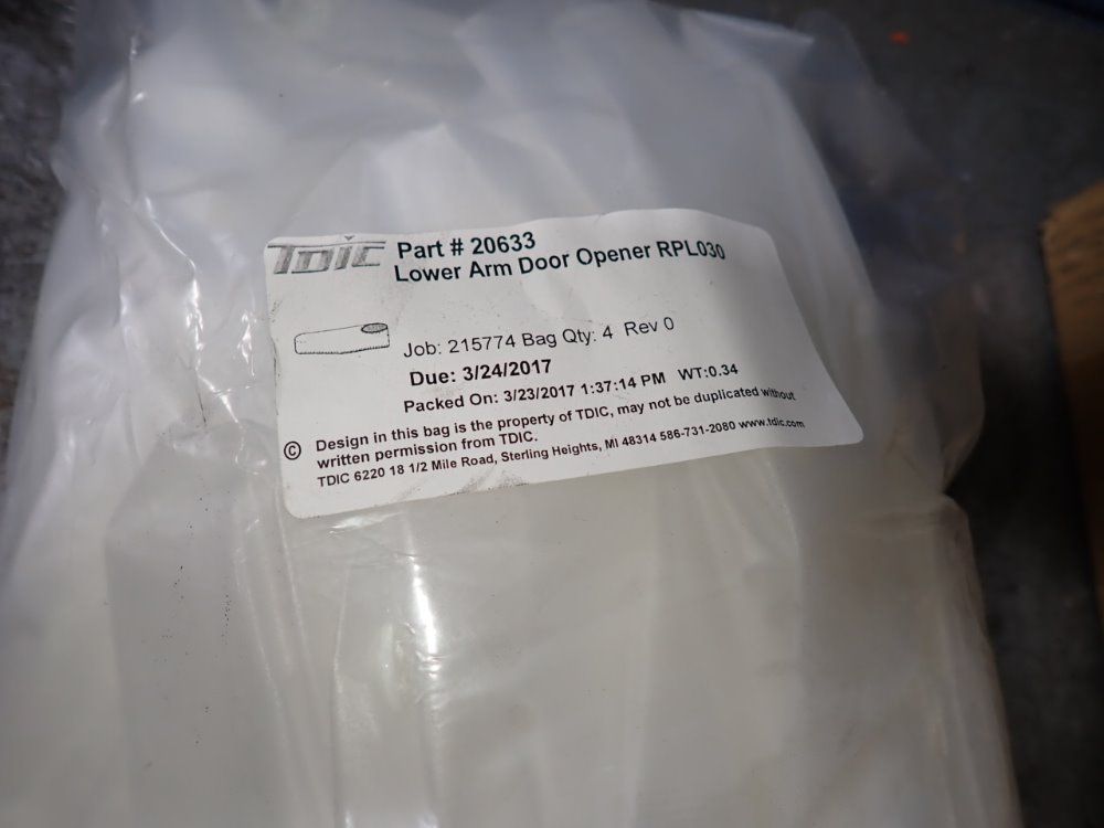 Tdic Lower Arm Door Openers - Rpl030