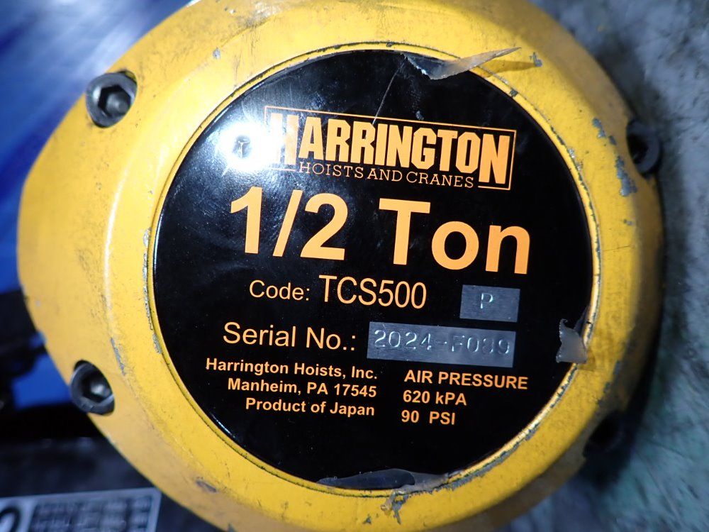 Harrington 1/2 Ton Chain Hoist - Tcs500