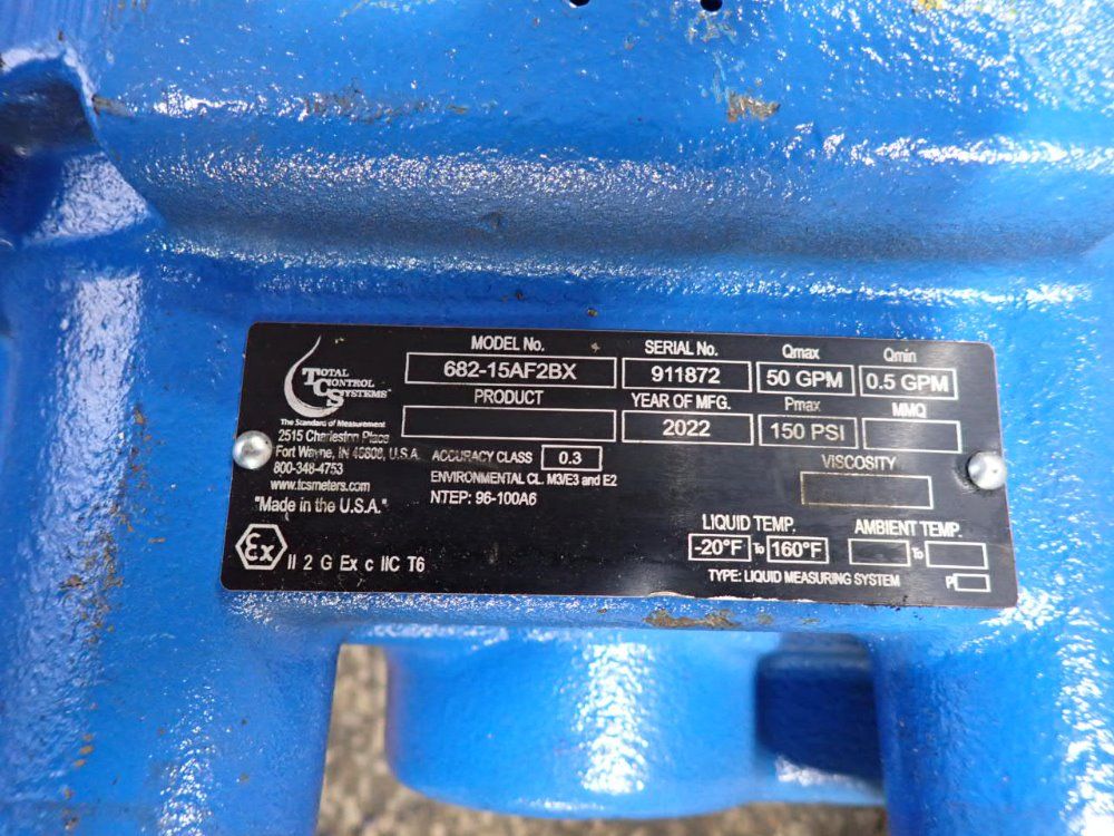 Total Control Systems Flow Meter - 682-15af2bx