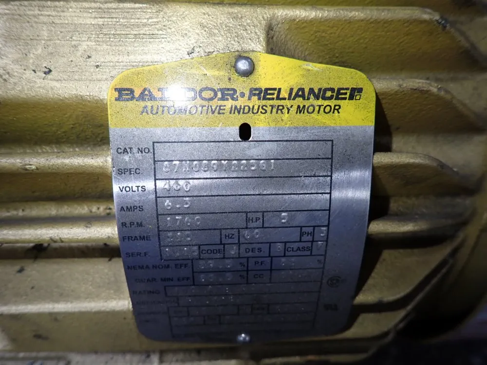 Baldor 5 Hp Motor