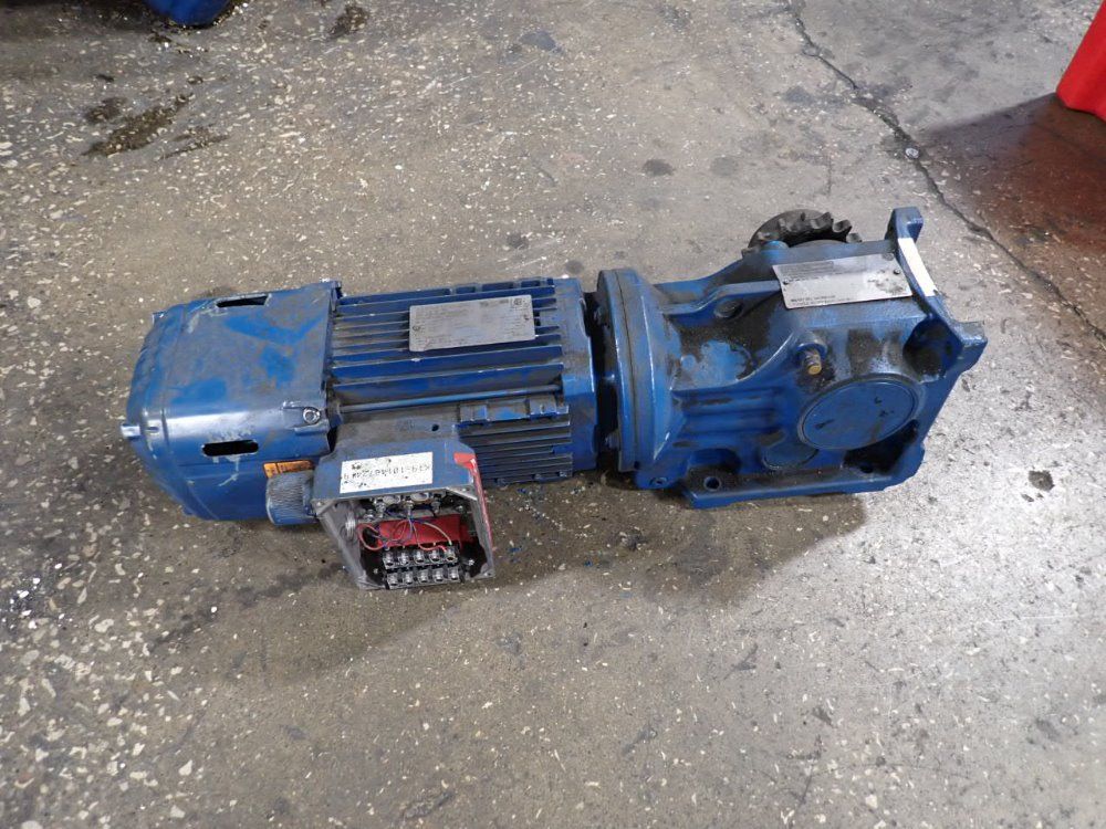 Sew Eurodrive 1 Hp Gear Drive - K47 Drn80m4/be1hr/1v