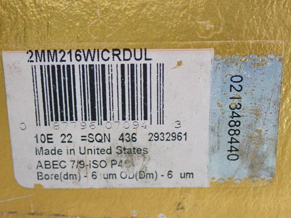 Timken Super Precision Angular Contact Bearing