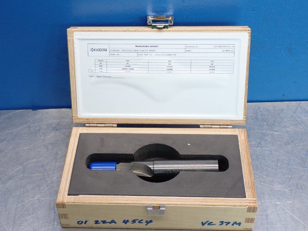 Kyocera Straight Cylindrical Carbide Shank - 250744/000721