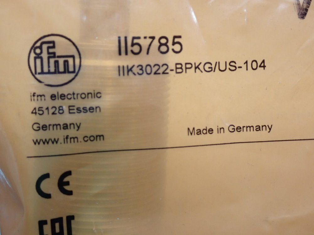 Ifm Inductive Sensor - Ii5785