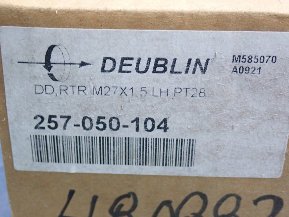 Deublin Hydraulic Fitting - 257-050-104