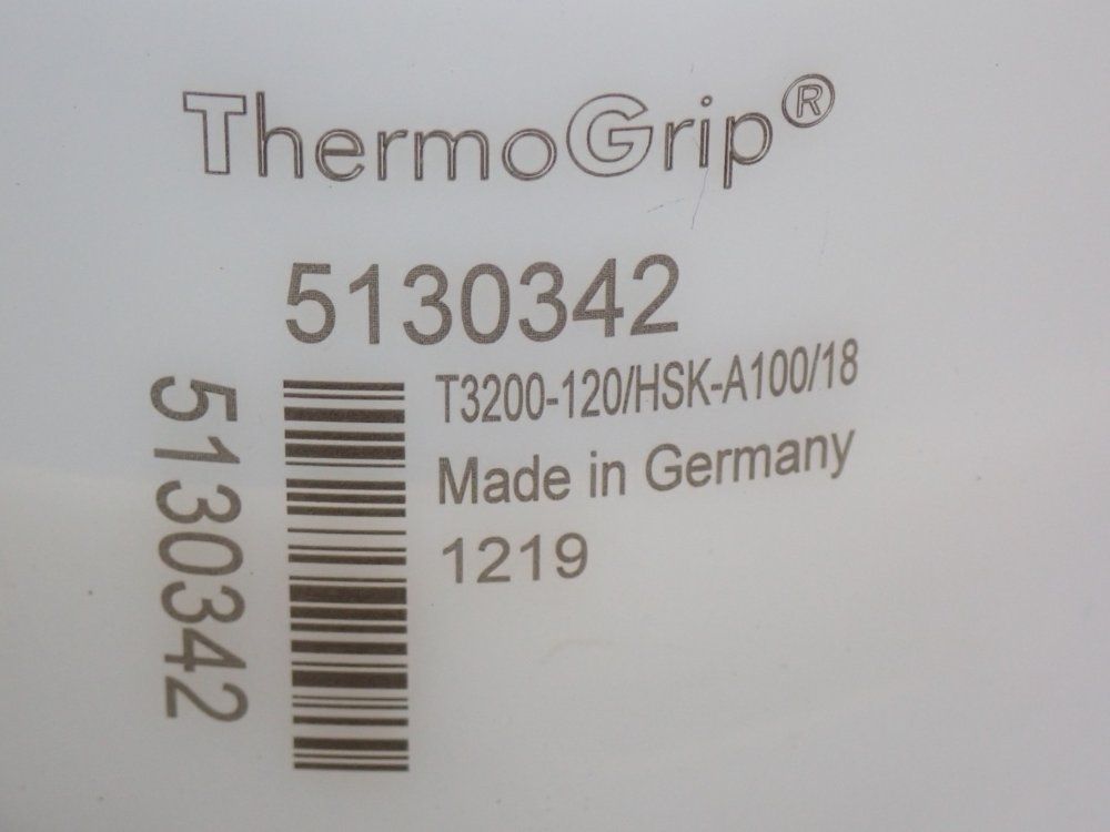 Thermogrip Tool Holder - T3200-120/hsk-a100/18