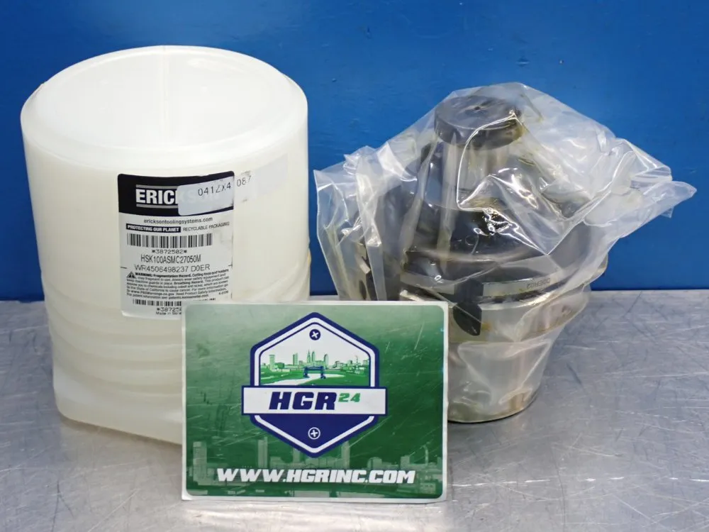 Erickson Shell Mill Holder - Hsk100asmc27050m