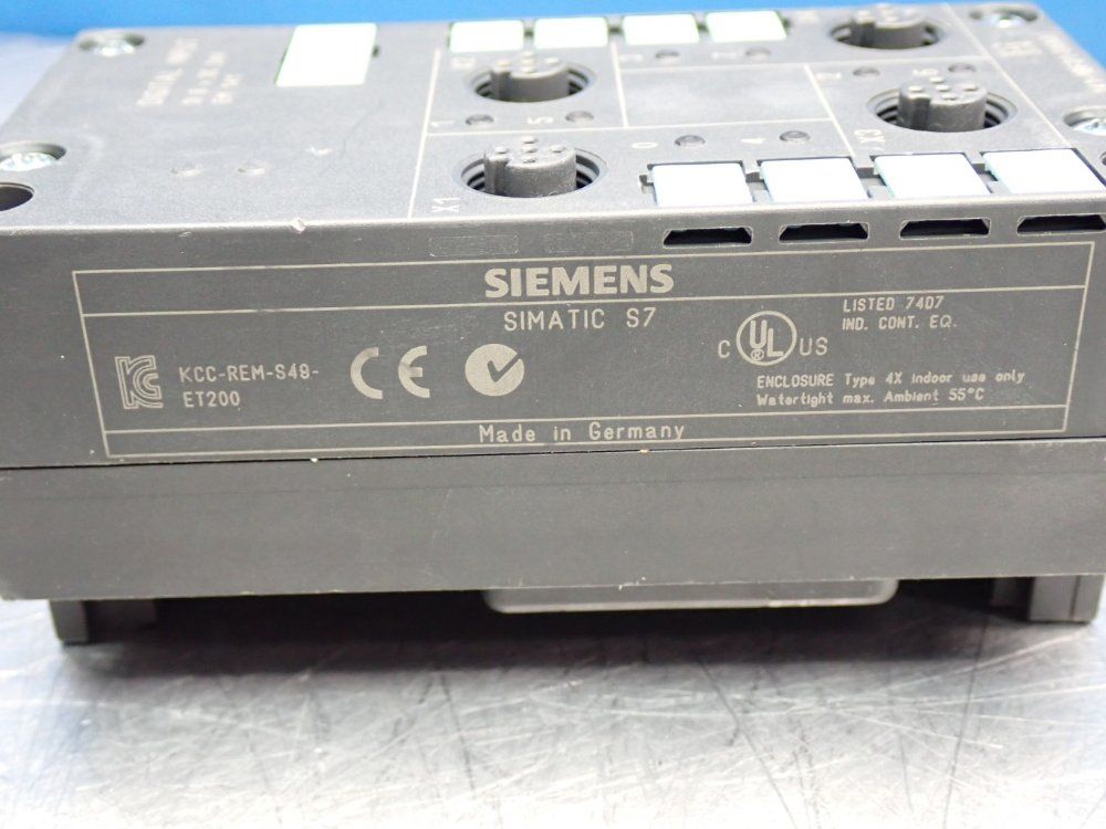 Siemens 8slot Et200x Expansion Module - 6es7141-1bf31-0xa0
