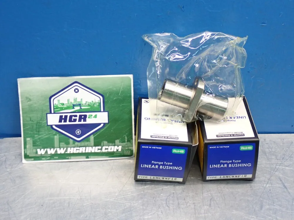 Misumi Center Flanged Linear Ball Bearing, 2pcs - Lhmcwmf12