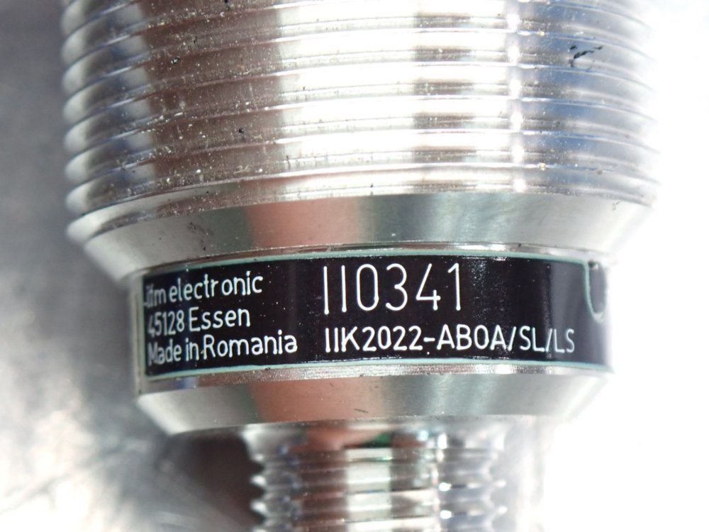 Ifm Inductive Cylindrical Proximity Sensor - Ii0341