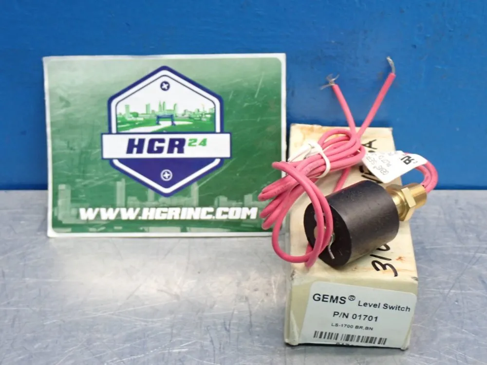 Gems -40 To 300°f Operating Range, 1/8"npt, 300psi Ls-1700 Series Single-point Level Switch Unit - 01701