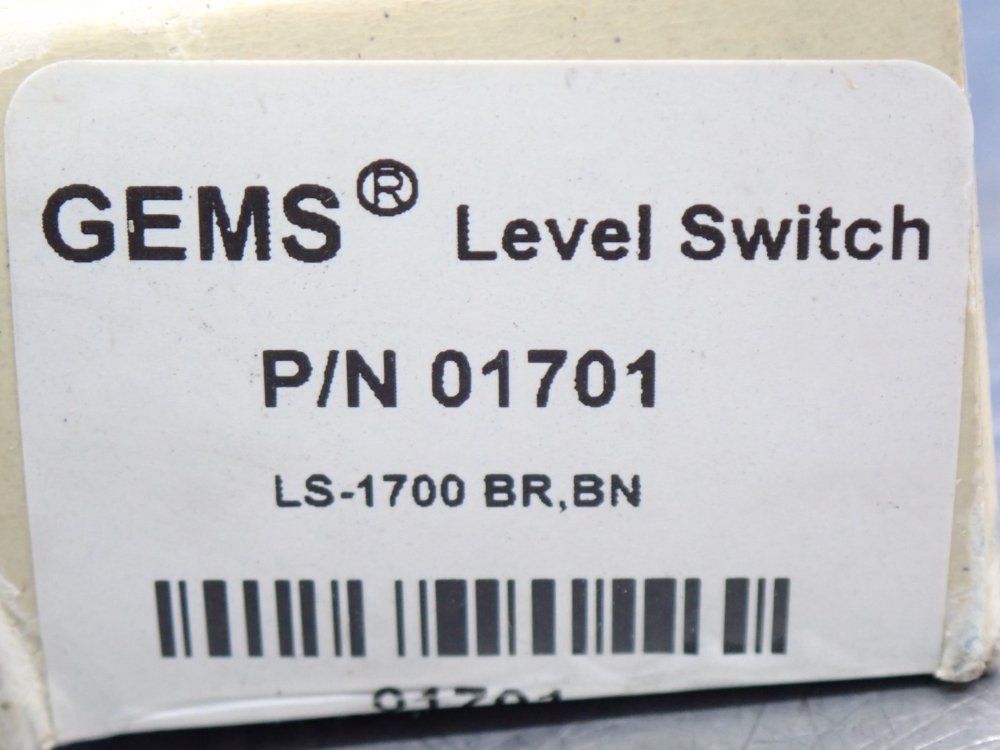 Gems -40 To 300°f Operating Range, 1/8"npt, 300psi Ls-1700 Series Single-point Level Switch Unit - 01701