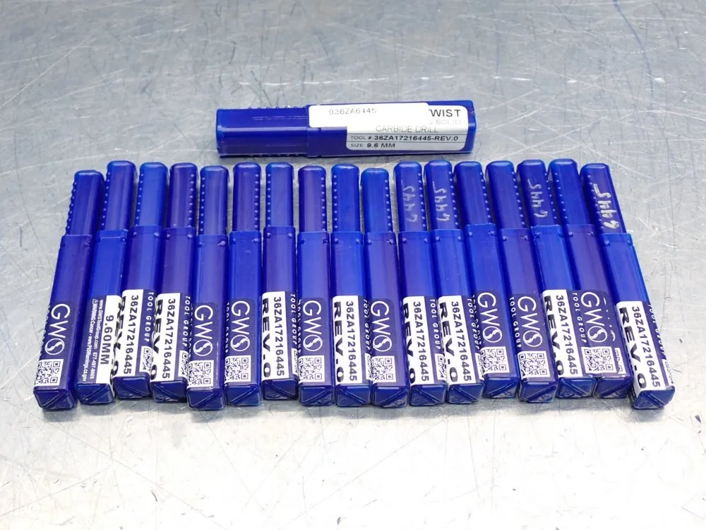 Kooltwist Solid Carbide Drill, 18pcs - 36za17216445