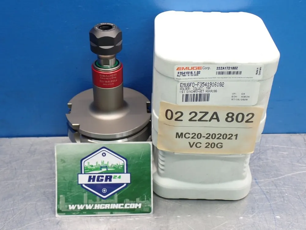 Emuge Corp Quick-change Tap Tool Holder - Hsk-a100din698