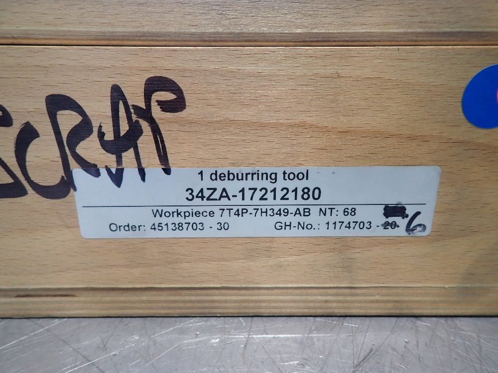 Gleason-hurth Deburring Tool 7t4p-7h349-ab - 34za-17212180