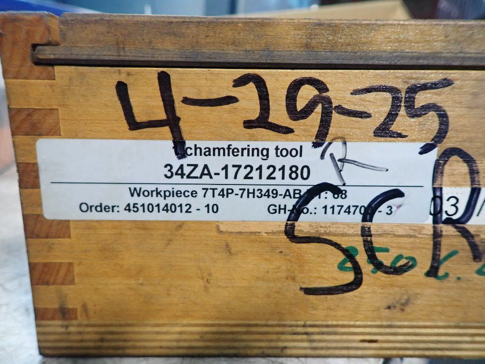 Gleason-hurth Chamfering Tool 7t4p-7h349-ab - 34za-17212180