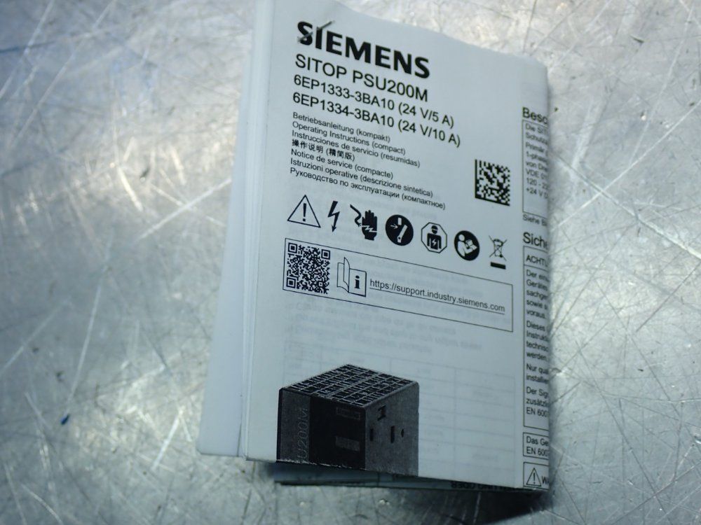Siemens Stabilized Power Supply - 6ep1333-3ba10