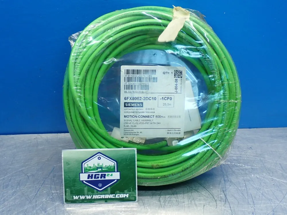 Siemens 25m Prefab Signal Cable - 6fx8002-2dc10-1cf0