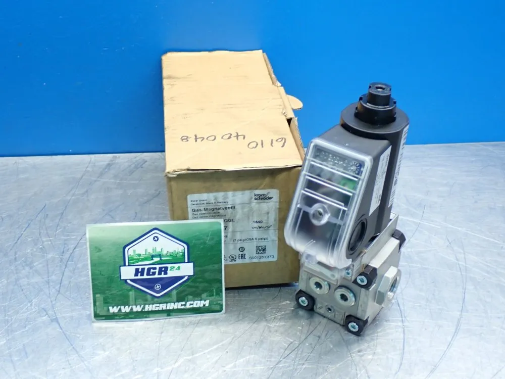 Krom Schroder Gas Solenoid Valve - Vas1t25n/nqgl