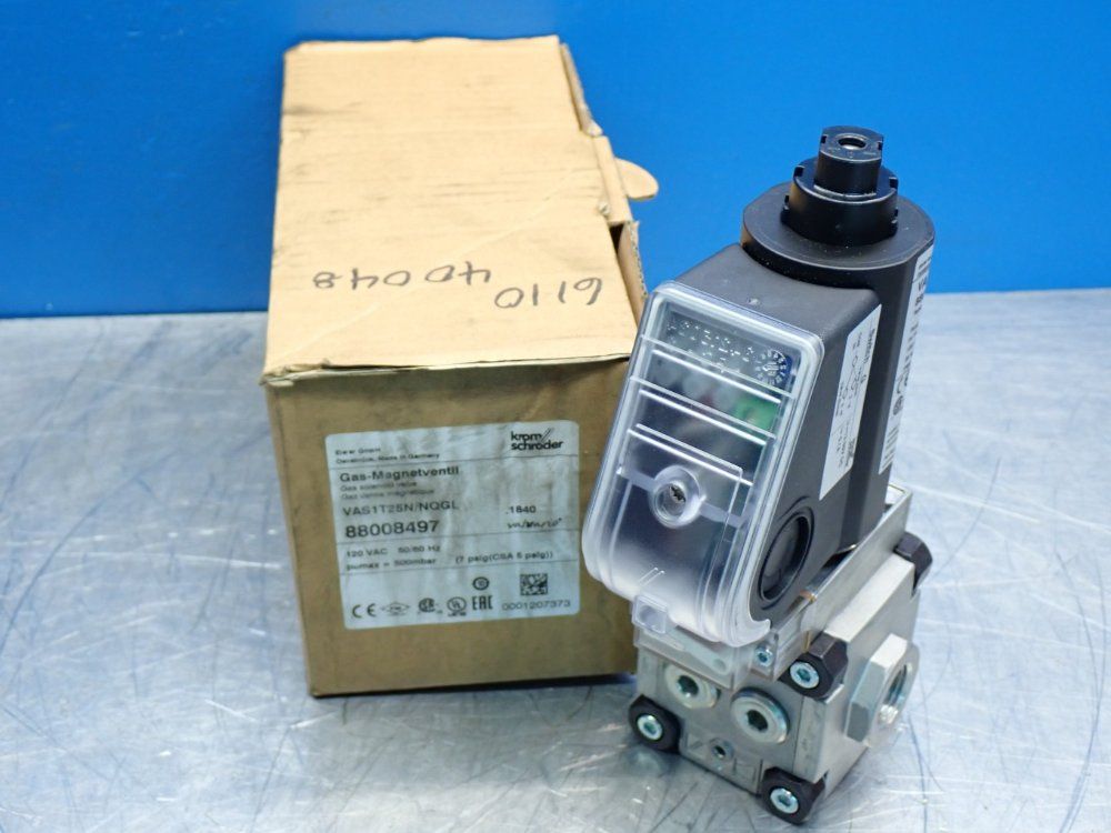 Krom Schroder Gas Solenoid Valve - Vas1t25n/nqgl